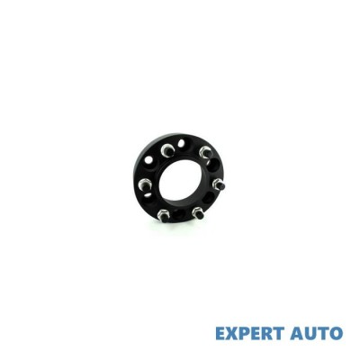 Distantier jante auto 5x139,7 108.1 50mm negru cu piulite incluse Alta marca Alt model #7 foto