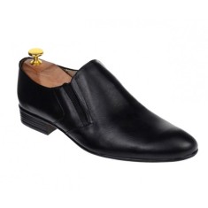 Pantofi barbati eleganti din piele naturala Negru MOD1NEL