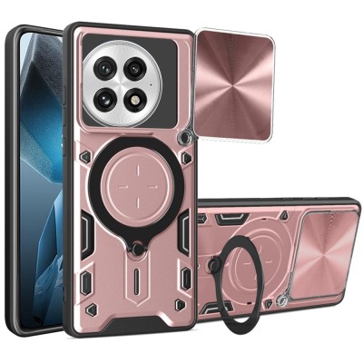 Husa OnePlus 13 Techsuit CamGuard Pro, roz auriu foto