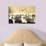 Cumpara ieftin Tablou decorativ cu ceas Clockity, 248CTY1634, Multicolor