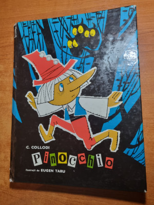 carte pentru copii - pinocchio - c . collodi - din anul 1971 foto