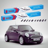 Cumpara ieftin Ștergătoare Mini One R50 R53 Facelift 2004-2006 | Set Față Flat &ndash; TeamCar&reg;