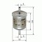 Filtru combustibil SMART FORTWO Cupe (450) (2004 - 2007) BOSCH F 026 402 001