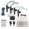 VidaXL Set &icirc;nchidere ușă auto cu 2 telecomenzi&amp;4 motoare 12V universal 150044