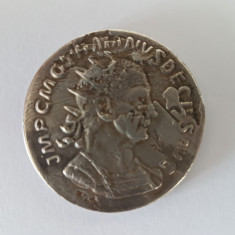 Roma Antica Traian Decius,revers Felici-Saeculi an 249-251 argint 16 gr.