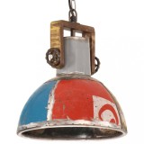 VidaXL Lustră suspendată industrială 25 W multicolor 30 cm E27 rotund