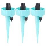 Cumpara ieftin Set 3 buc Picuratoare cu valva pentru irigare, Debit de apa reglabil, pentru plante de interior, PP, 16.5 cm