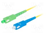 Patch cord fibră optică LANBERG SC/APC - SC/UPC 2m 9/125&micro;m monomod