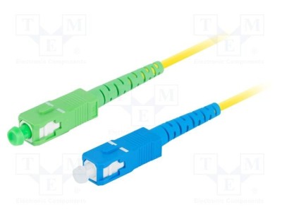 Patch cord fibră optică LANBERG SC/APC - SC/UPC 2m 9/125&amp;micro;m monomod foto