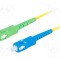 Patch cord fibră optică LANBERG SC/APC - SC/UPC 2m 9/125&micro;m monomod