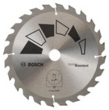 Panza de ferastrau circular pentru lemn BOSCH Standard ,D 184 mm ,latime taiere 2.2 mm ,numar dinti 24 ,orficiu prindere 20 16 mm