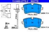 ATE 13.0460-2770.2 set placute frana,frana disc