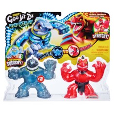 Figurine Goo Jit Zu Dino X-Ray 2 buc Thrash vs Veraptz 41192 foto