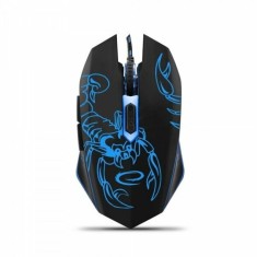 Mouse Optic Gaming Esperanza Scorpio EGM203B 2400dpi 1.5m Usb Negru/Albastru