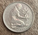 C50 - Moneda foarte veche - Germania - 50 pfennig - 1990 litera D