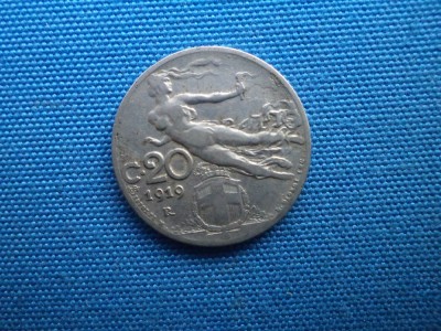20 CENTISIMI 1919 -ITALIA foto