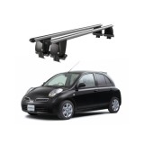 Bare transversale aluminiu Nissan Note / Versa 2004-2012 pentru plafon neted
