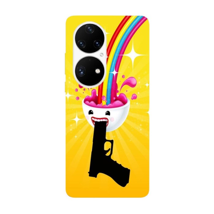 Husa compatibila cu Huawei P40 model You blow my mind, Silicon, TPU, Viceversa