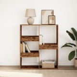 VidaXL Bibliotecă/Separator cameră, lemn vechi, 100x33x115 cm