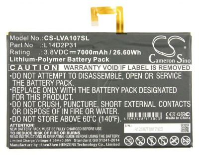 3,8V-7000MAH ACUMULATOR LI-POLIMER =&amp;gt; TABLETA LENOVO COM foto