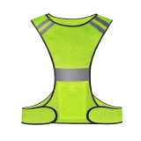 Ham reflectorizant tip vesta galben neon cu benzi reflectorizante &ndash; Syncromate
