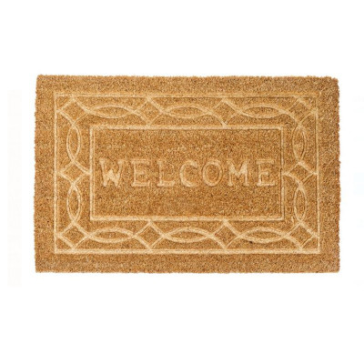 Covoras usa mesaj Welcome, 60 x 40 cm, culoare naturala foto