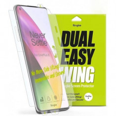 Folie OnePlus 8 - Ringke Dual Easy Full Cover 2 Pack Clear foto