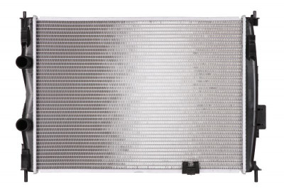 Radiator racire Nissan Qashqai (J10), 02.2007-2013, motor 1.6, 85 kw, cu AC, 2.0, 103 kw, benzina, cutie manuala, cu/fara AC, 590x452x18 mm, aluminiu foto