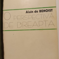 O PERSPECTIVĂ DE DREAPTA - ALAIN DE BENOIST, ED ANASTASIA 1998,313 PAG