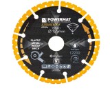 Disc diamantat universal PM-TDCS-1252T, 125 mm, Powermat PM1421