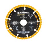Disc diamantat universal PM-TDCS-1252T, 125 mm, Powermat PM1421