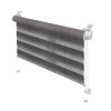 Stor Gardinia, Mini Zebra, poliester, gri, zi - noapte, dimensiuni material 61.5 x 150 cm