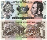 HONDURAS █ bancnota █ 5 Lempiras █ 2016 █ P-98c █ UNC █ necirculata