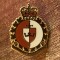QW9 I 31 - Insigna - tematica heraldica - deviza si simboluri regaliste