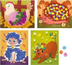 Joc de creatie - Creeaza cu mine - Colaje magice | Ludattica