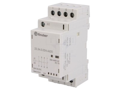 Contactor 4P 25A 24V IP20 foto