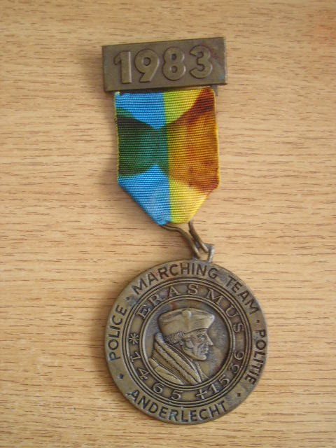 M3 C19 - Medalie militara straina - Politia Anderlecht - Olanda - 1983