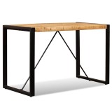 Cumpara ieftin Masa de bucatarie, lemn masiv de mango nefinisat, 120 cm