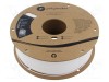 Filament PLA 1,75mm alb POLYMAKER PolyLite&trade; 1kg