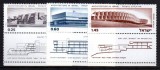 Cumpara ieftin Israel 1974 - Arhitectura, serie neuzata cu tab