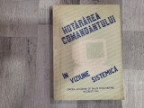 Hotararea comandantului in viziune sistematica de Mircea Muresan