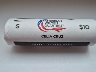 Statele Unite (SUA) - Fasic (40 monede) 25 centi 2024 S (Femei: Celia Cruz; mintmark: S) KM-788 UNC !!! foto