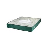 Set Saltea ortopedica, Memory Foam Crin, 140x200x25cm, fermitate tare, cu spuma poliuretanica, memory foam 5 cm, sistem de aerisire perimetral, Salt C