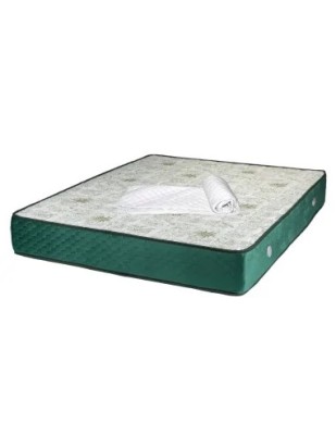 Set Saltea ortopedica, cu arcuri, Memory Super Ortopedic Azalee, 160x200x25cm, fermitate mediu spre tare, cu plasa de arcuri Bonell, memory foam 5 cm, foto