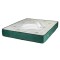 Set Saltea ortopedica, cu arcuri, Memory Super Ortopedic Azalee, 160x200x25cm, fermitate mediu spre tare, cu plasa de arcuri Bonell, memory foam 5 cm,