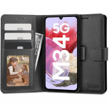 Husa Tech-Protect Wallet Wallet pentru Samsung Galaxy M34 5G Negru, Silicon