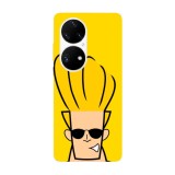 Husa compatibila cu Huawei Nova Y70 model Johnny Bravo She digs me!, Silicon, TPU, Viceversa, Transparent, Carcasa