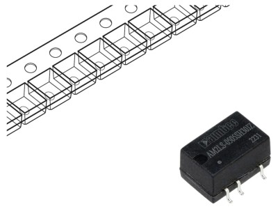 Convertor DC/DC 2W, 5VDC, SMD foto
