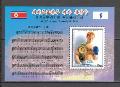 Coreea de Nord.2002 Campion WBC la box-Bl. SC.340 foto