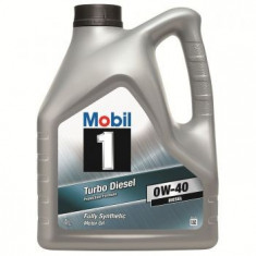 Ulei motor Mobil 1 Turbo Diesel 0W40 4L foto